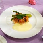 Dinner plate at The Ambassador